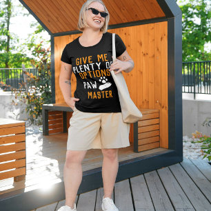 Camiseta Cita de Mascota de gato divertida y personalizada 