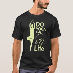 Camiseta Cita De Meditación Para Hacer Yoga Y Disfrutar Del