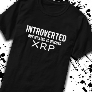 Camiseta Cita de memes de criptomonedas XRP introducida div