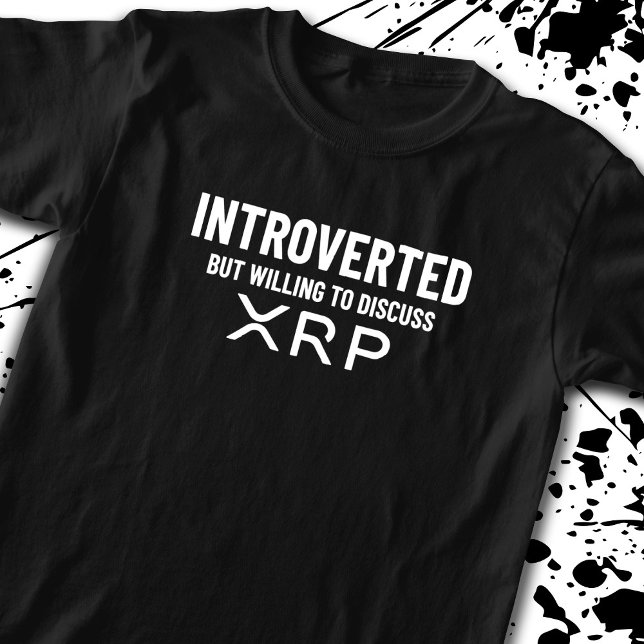 Camiseta Cita de memes de criptomonedas XRP introducida div (Subido por el creador)