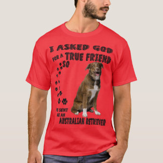 Camiseta Cita de Mi Perro del Pastor Dorado Australiano