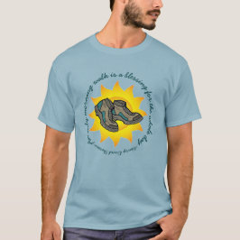Camiseta Cita de Morning Walk Thoreau