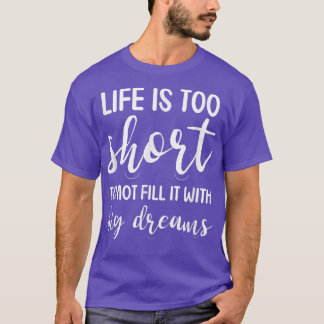 Camiseta Cita de motivación de aptitud para la puesta en fo