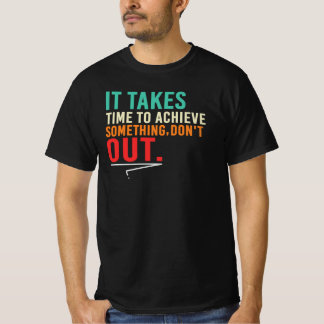 Camiseta Cita de Motivación No te Rindas el Éxito Lleva Tie