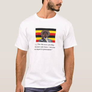 Camiseta Cita de Museveni