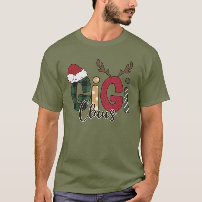 Camiseta Cita de Navidades de Gigi Claus (Anverso)