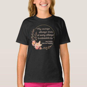 Camiseta Cita de Orgullo y Prejuicio I - Estilo Cuto