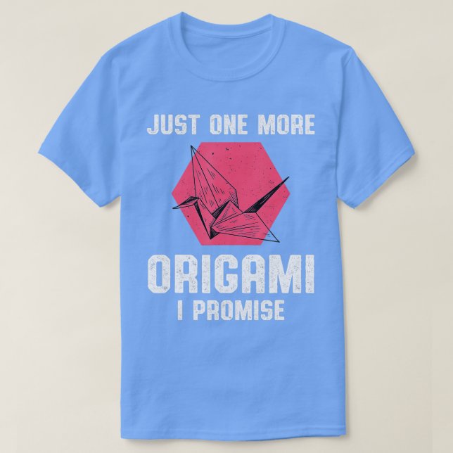 Camiseta Cita de origami (Diseño del anverso)