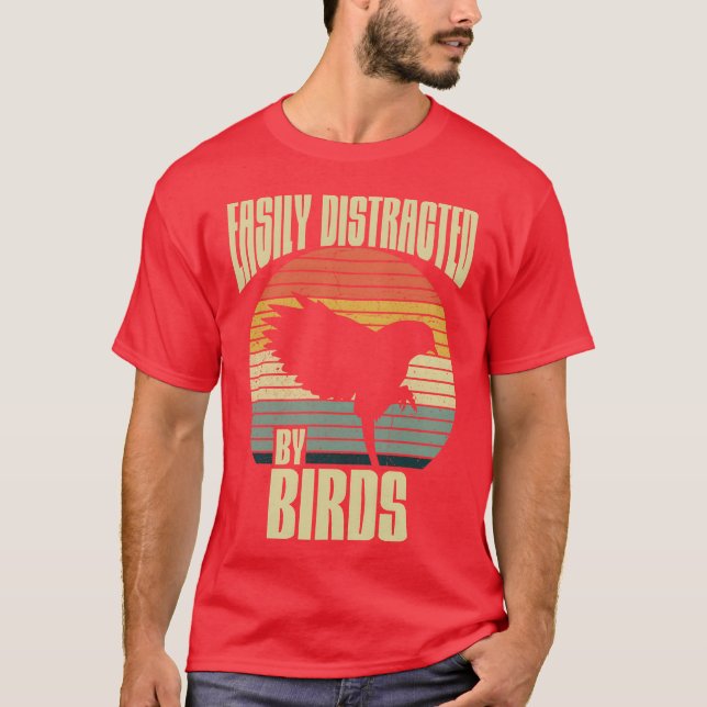 Camiseta Cita De Pájaros Para Un Regalo De Pájaros (Anverso)