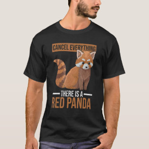 Camiseta Cita De Panda Rojo Para Un Panda Rojo
