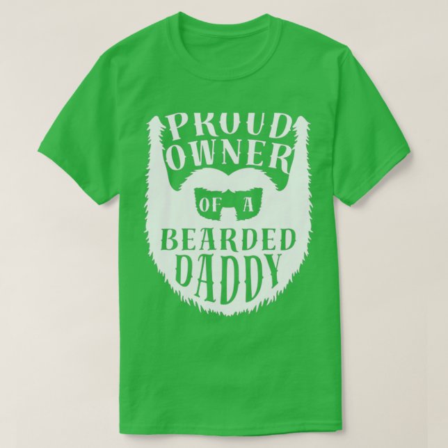 Camiseta Cita de papá con barba (Diseño del anverso)