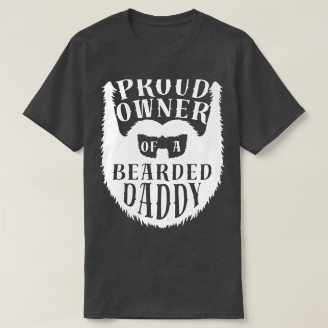 Camiseta Cita de papá con barba 1 (Diseño del anverso)