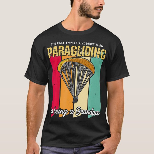 Camiseta Cita de parapente para los hombres (Anverso)