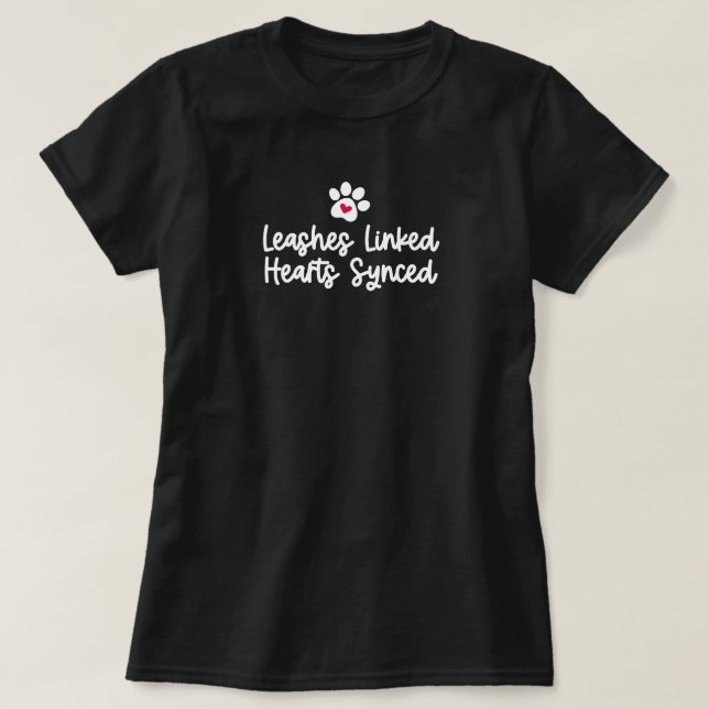 Camiseta Cita de paseador de perros (Diseño del anverso)