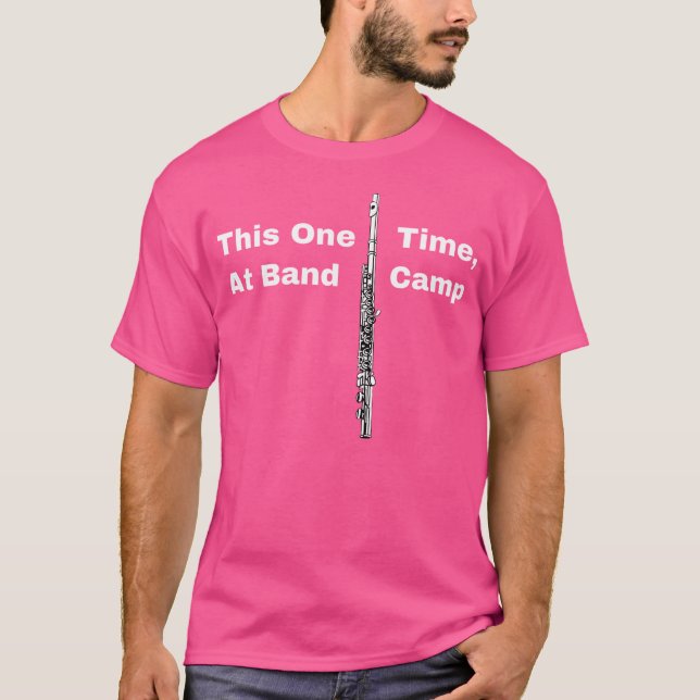 Camiseta Cita de película estadounidense esta vez en Band C (Anverso)