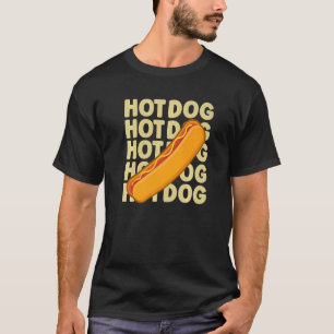 Camiseta Cita De Perro Caliente Para Un Hotdog