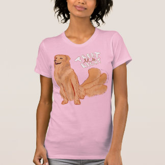 Camiseta Cita de perro de caricatura "Tráeme bien"