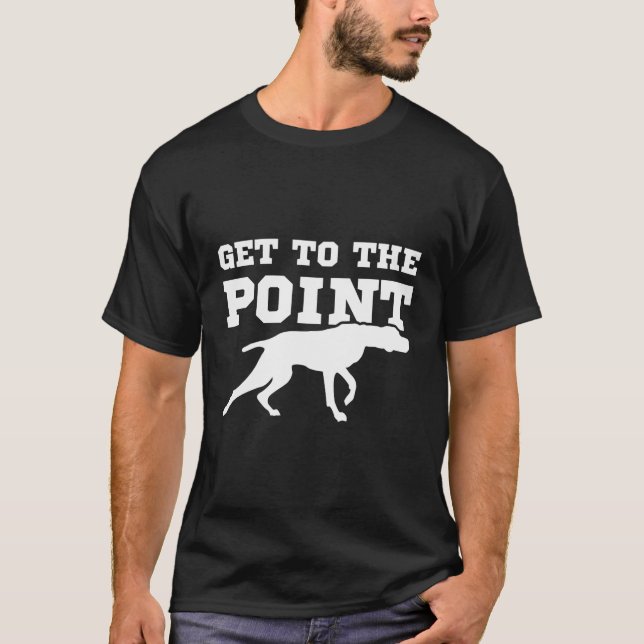 Camiseta Cita De Perro De Puntero Gracioso Y Propietario De (Anverso)