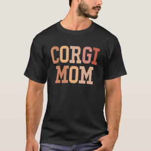 Camiseta Cita de perro lindo mamá Corgi