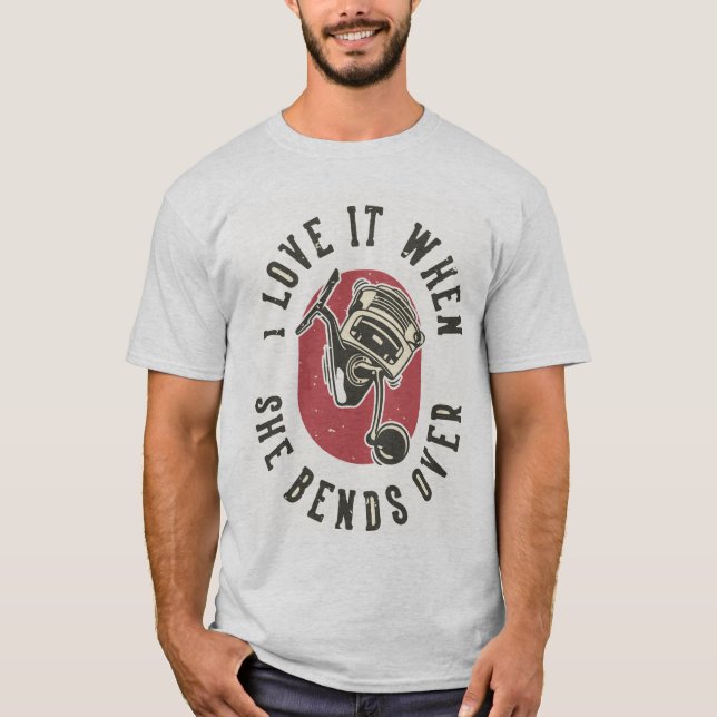 Camiseta Cita de pesca (Anverso)
