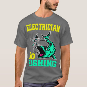 Camiseta Cita de pesca de autoservicio de electricidad (2)