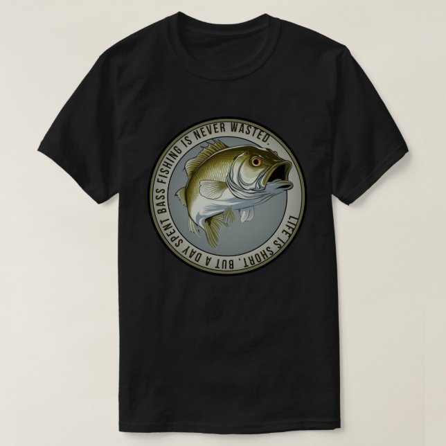 Camiseta Cita de pesca de bajo coste (Diseño del anverso)