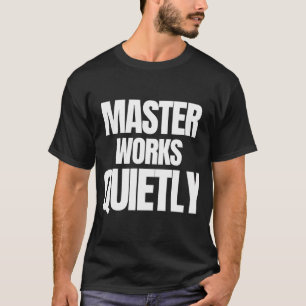 Camiseta Cita de pesca silenciosa de obras maestras