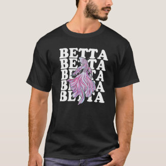 Camiseta Cita De Pescado Siamés Para Propietario De Betta