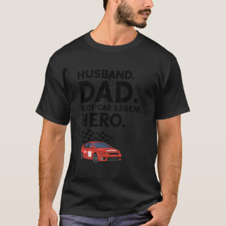 Camiseta Cita de pista de coche de ranura para pista de ran