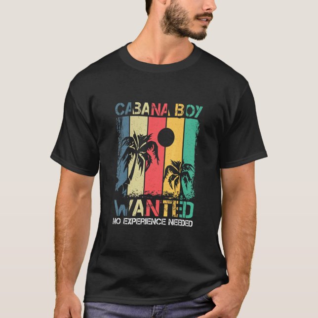 Camiseta Cita de playa para Fiesta de la piscina de la caba (Anverso)