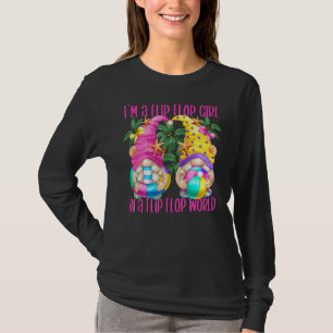 Camiseta Cita De Playa Para Mujeres Y Chicas De Flip Flop S