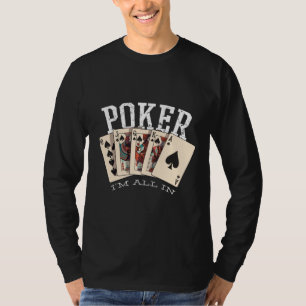 Camiseta Cita de póquer para jugador
