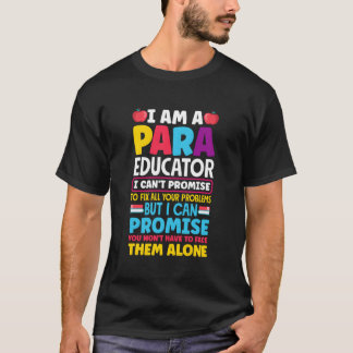 Camiseta Cita de profesor paraeducador profesional