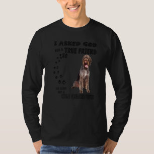 Camiseta Cita de puntero con cable alemana impresa por mamá