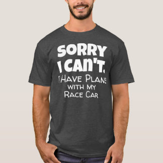 Camiseta Cita de Race Car