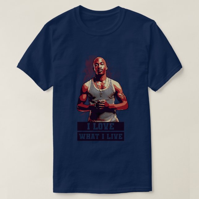Camiseta Cita de Rakim (Diseño del anverso)