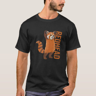 Camiseta Cita De Redhead Para Un Panda Rojo