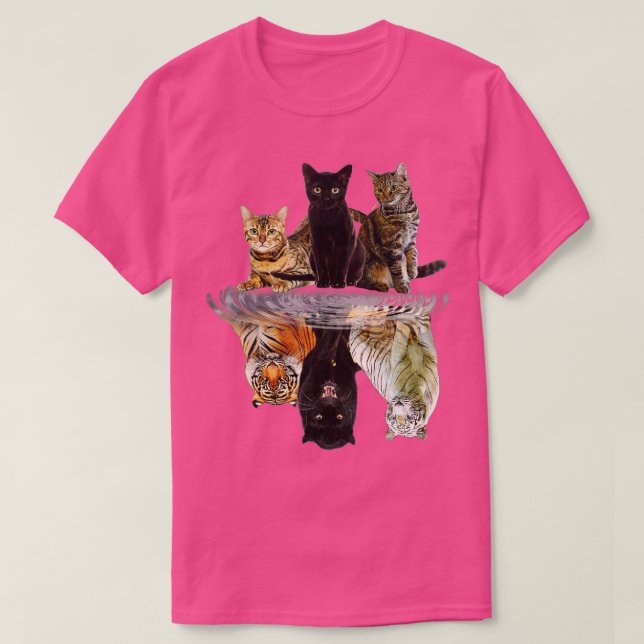 Camiseta Cita de reflexión sobre gato divertida Día de San  (Diseño del anverso)