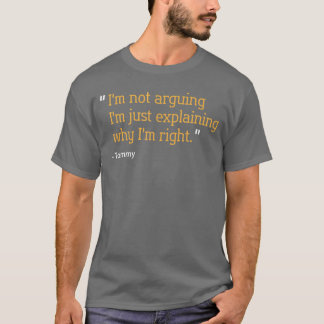 Camiseta Cita de regalo de TOMMY divertida cumpleaños nombr