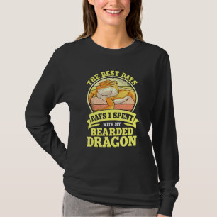 Camiseta Cita De Reptile Los Mejores Días Que Pasé Con Mi D