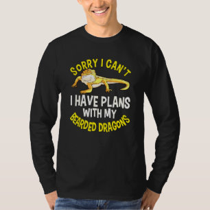 Camiseta Cita De Reptile Tengo Planes Con Mis Dragones De C