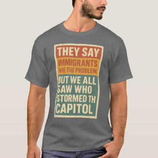 Camiseta Cita de responsabilidad política del motín del Cap