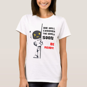 CAMISETA CITA DE ROBOT