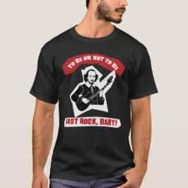 Camiseta Cita de rock de guitarra de Shakespeare