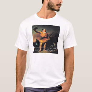 Camiseta Cita de sabiduría "Adelante" de Davy Crocket