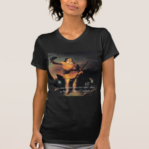 Camiseta Cita de sabiduría "Adelante" de Davy Crocket