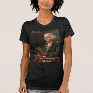 Camiseta Cita de Sabiduría de Ben Frankling "Cualquier Tont