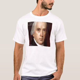 Camiseta Cita de sabiduría "Desconfiar del poder" de James 