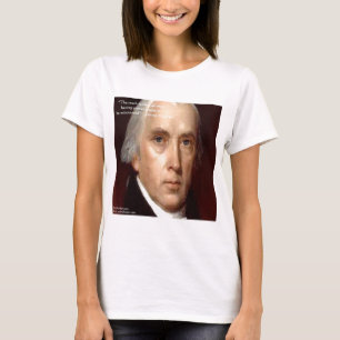 Camiseta Cita de sabiduría "Desconfiar del poder" de James 
