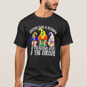 Camiseta Cita De Sarcasmo Para Hombres Circus Gnomes En Clo